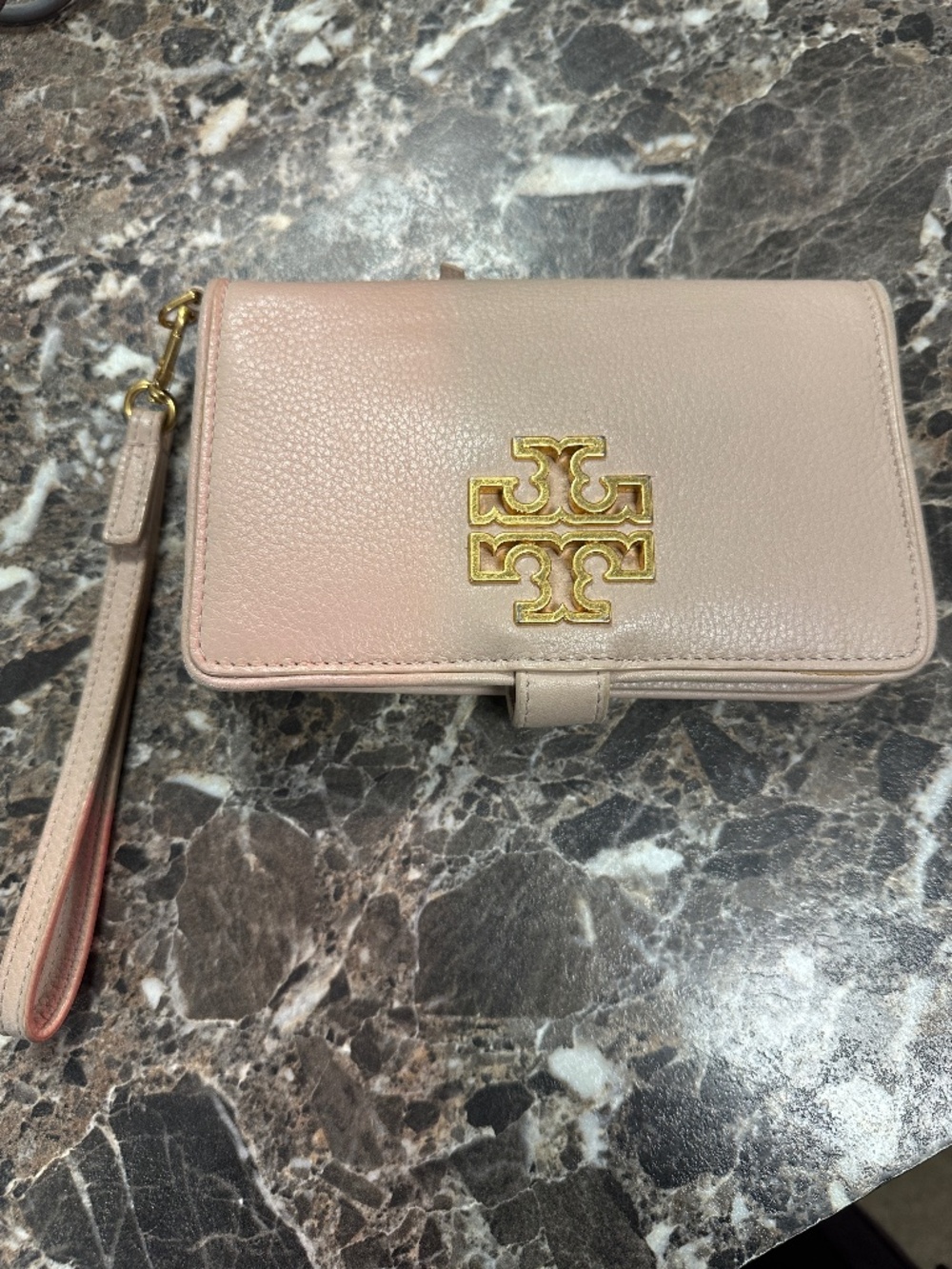 Tory Burch Britten smart wristlet